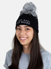Load image into Gallery viewer, Fight Evil, Read Books beanie
